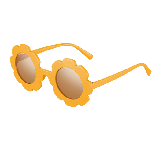 Kids Round Flower Sunglasses